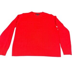 Banana Republic Womens Berry Crewneck Knit Sweater Size M‎ Long Sleeve